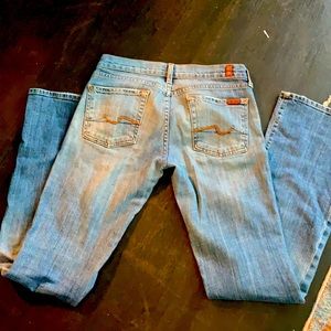 7 for all mankind jeans size 27